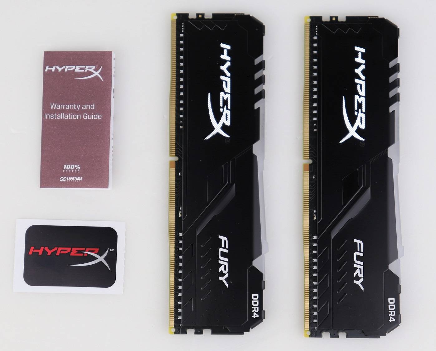 HyperX FURY RGB DDR4記憶體