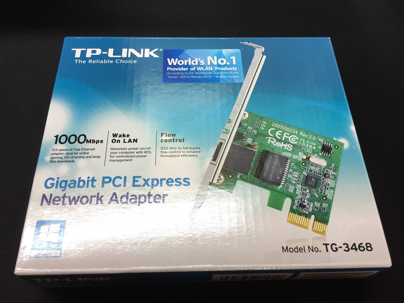 TP-Link TG-3468 PCIe網路介面卡