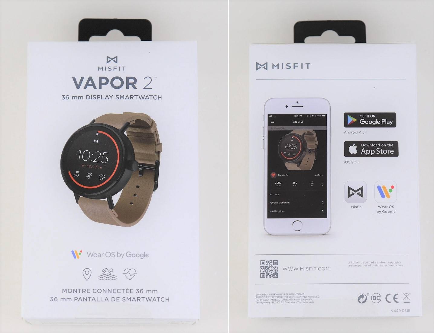 Misfit Vapor 2智能手錶