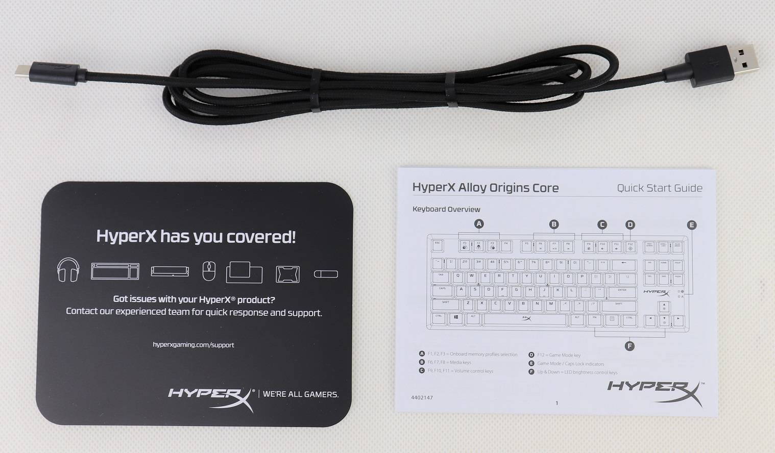 HyperX Alloy Origins Core機械鍵盤