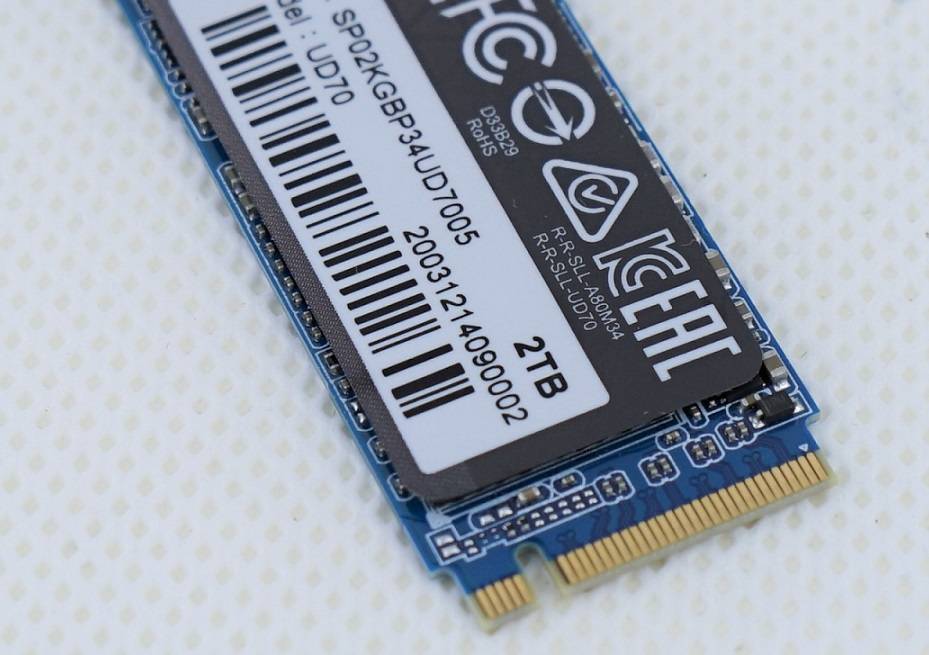 廣穎電通Silicon Power UD70 PCIe NVMe SSD固態硬碟