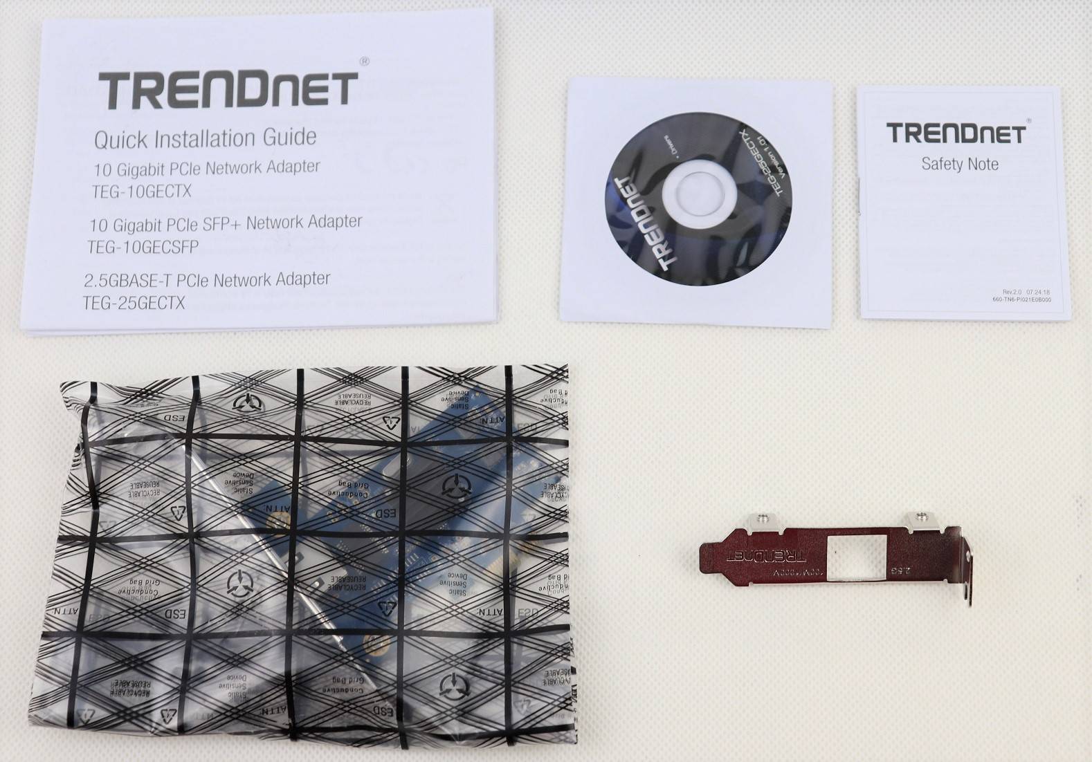 TRENDnet TEG-25GECTX 2.5G網路介面卡