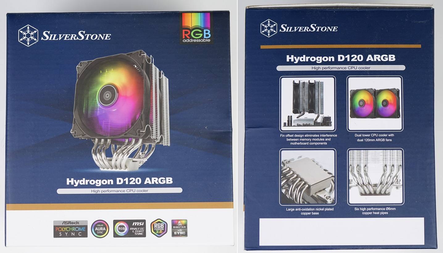 銀欣SilverStone Hydrogon D120 ARGB散熱器