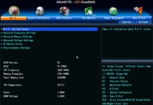 如何在主機板BIOS中進行螢幕截圖 主機板BIOS螢幕截圖