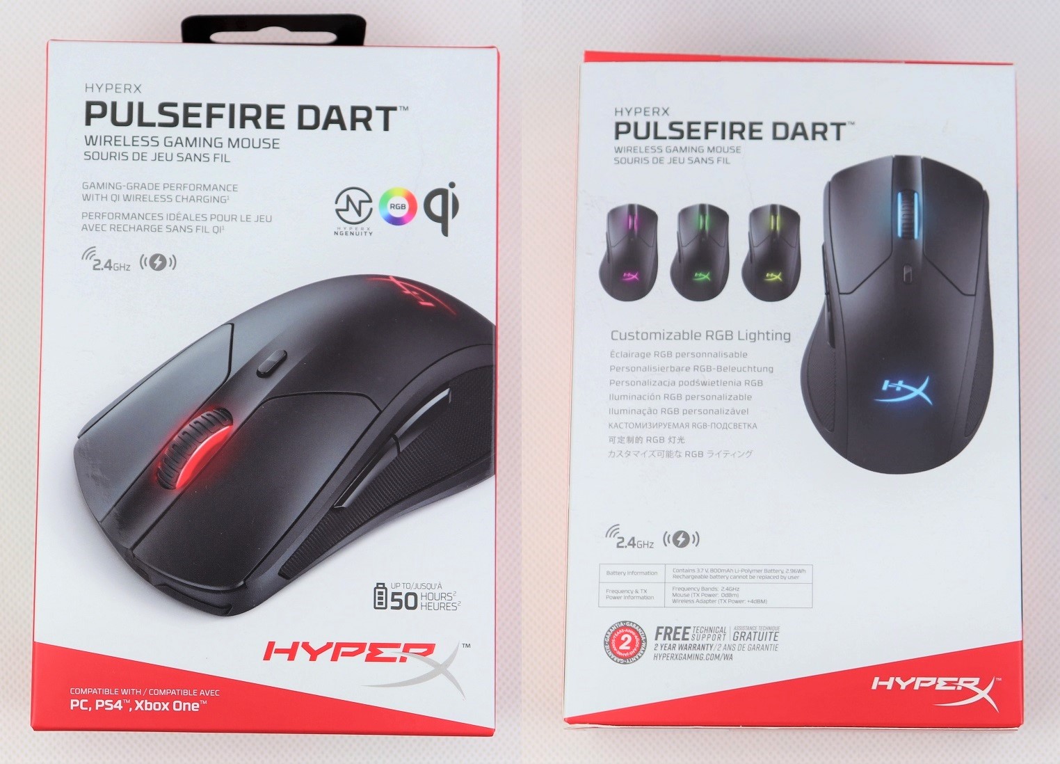 HyperX Pulsefire Dart無線電競滑鼠